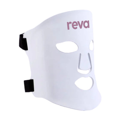 Maschera skin care per viso e collo con terapia della luce LED